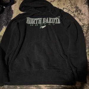 Fanatics Black and Green Hoodie Men's